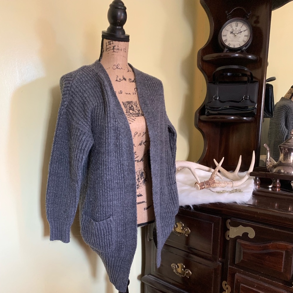 Grey Cardigan